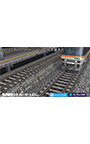 鉄道模型シミュレーターNX 023 NXS-9mmレールPC枕木基本セット